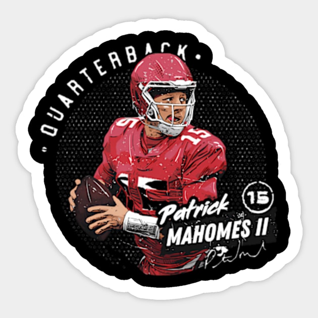 Patrick Mahomes Kansas City Dots Sticker by lam-san-dan